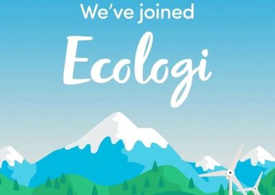 Championing sustainability – planting trees with Ecologi